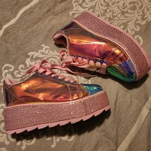 YRU LALA Mermaid Platform Shoes